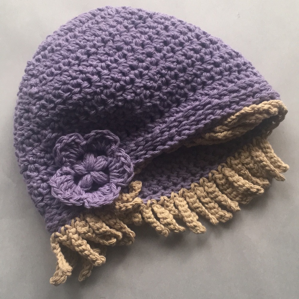 CUSTOM Made to Order Crochet Hat with ‘hair’